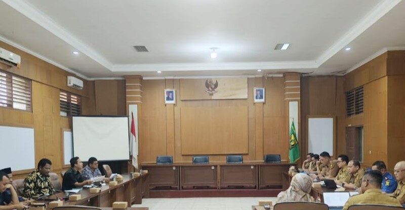 Bapemperda DPRD Kabupaten Sukabumi Adakan Rakor Bersama Pemda